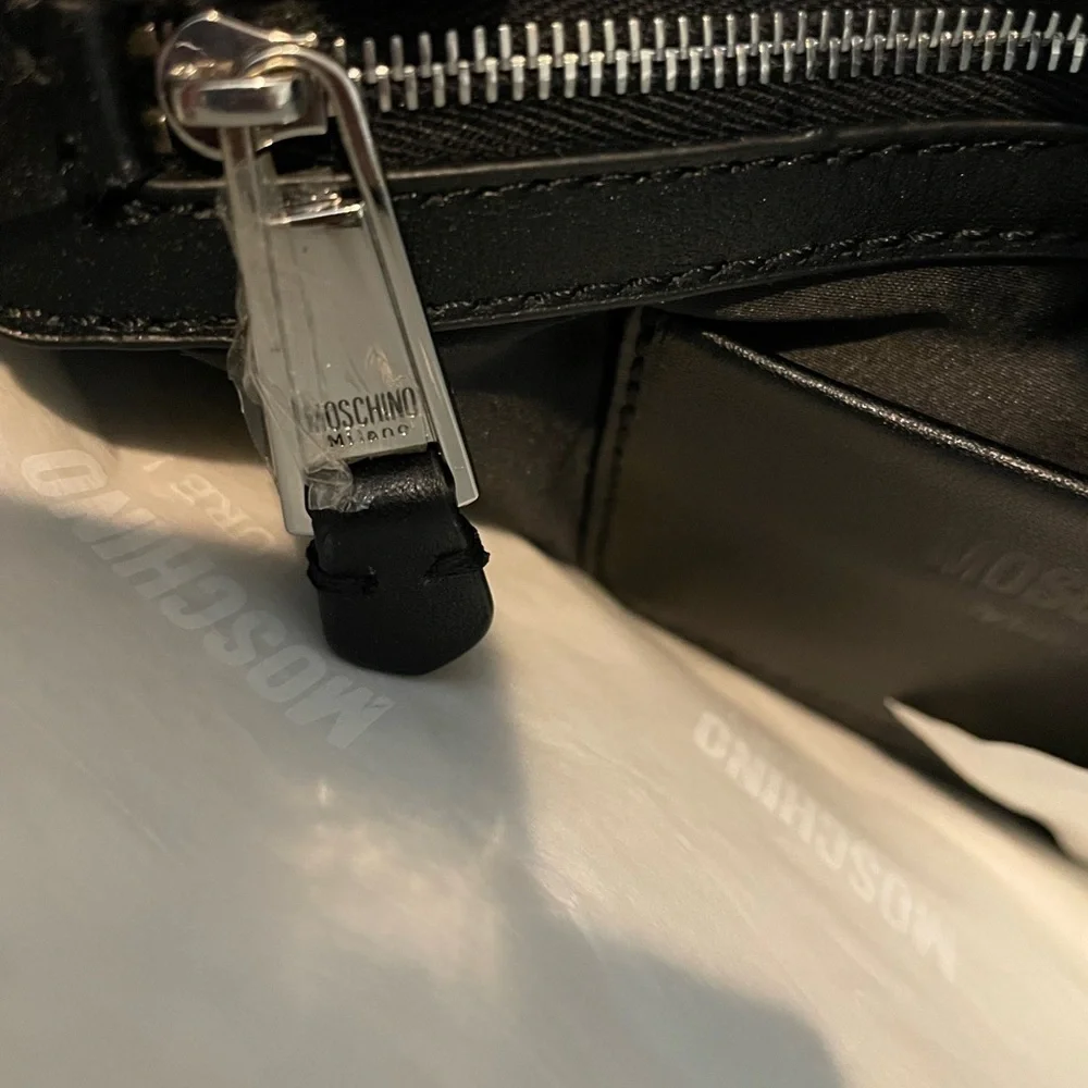 Moschino Couture Cordura nylon wrislet .